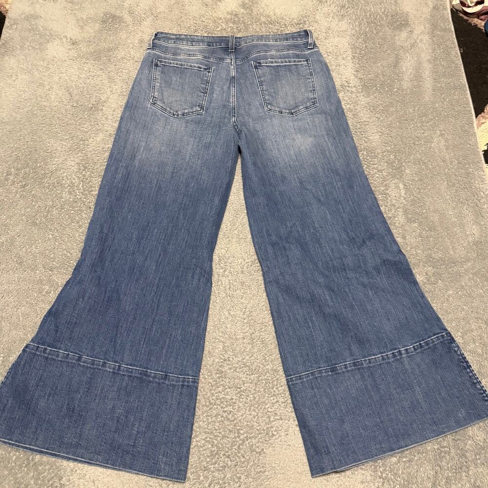 KUT from the Kloth Goldie Super Flare Jeans Womens 12 (36x29.5) High Rise - Picture 4 of 12